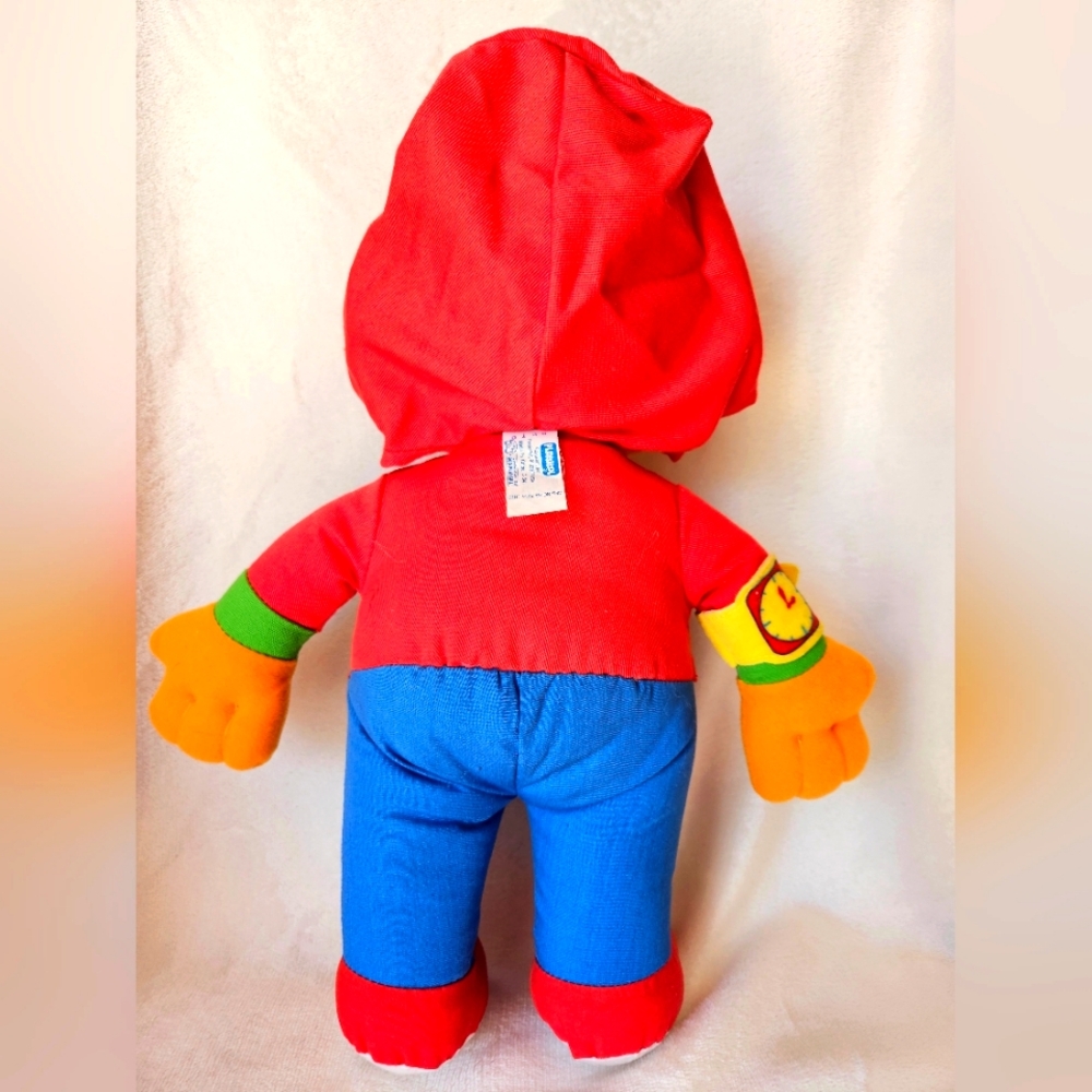 Vtg 1990 Sesame Street Dress Me Up Ernie 13" Plush Doll Playskool Zip Snap, Hood - Picture 9 of 14